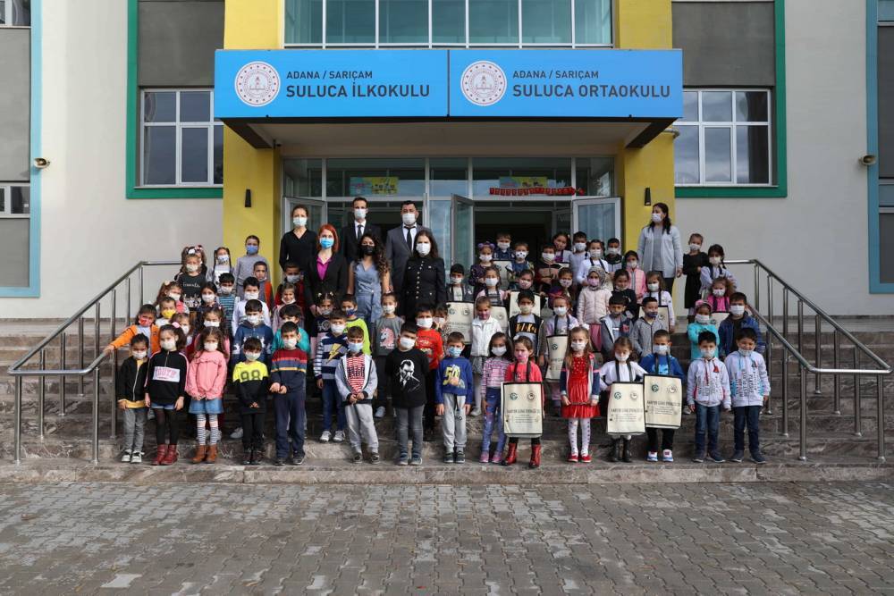 Suluca İlkokulu'na Anlamlı Ziyaret